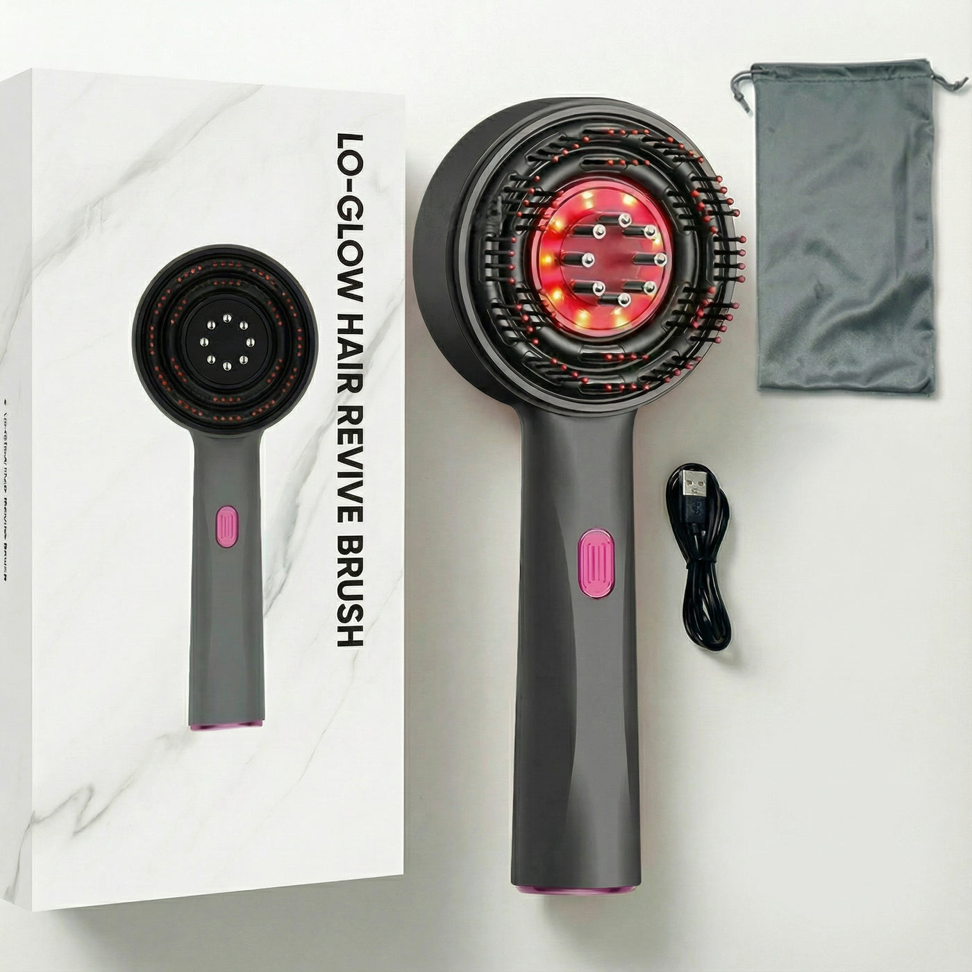 Lo-Glow Hair Revive Brush (Bestseller)